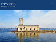 Tablet Screenshot of mooresestateagents.com